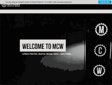 Tablet Screenshot of meltdowncreative.com